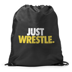 Wrestling Drawstring Backpack Just Wrestle