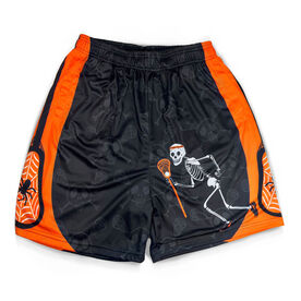 Never Stop Laxing Halloween Lacrosse Shorts
