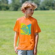 Tennis Short Sleeve Performance Tee - Let's Raise A Racket