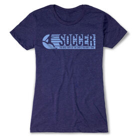 Soccer Women's Everyday Tee - 100% Of The Shots