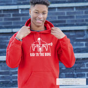 Guys Lacrosse Hooded Sweatshirt - Bad To The Bone