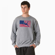 Soccer Crewneck Sweatshirt - Guys Soccer Land That We Love