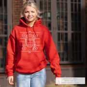 Hockey Hooded Sweatshirt - Game Time Girl