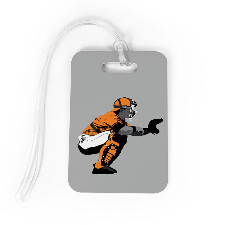 Baseball Bag/Luggage Tag - Catcher