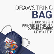 Basketball Drawstring Backpack - Hoop Loops 