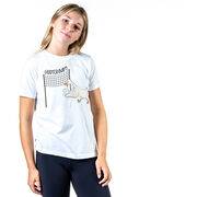 Volleyball Short Sleeve T-Shirt - Goosebumps