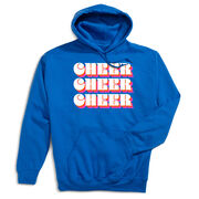 Cheerleading Hooded Sweatshirt - Retro Cheer