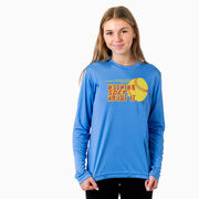 Softball Long Sleeve Performance Tee - Nothing Soft About It