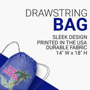 Guys Lacrosse Drawstring Backpack - Lax Lizard