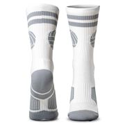 Volleyball Woven Mid-Calf Sock Set - Bump Set Spike