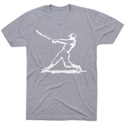 Baseball Tshirt Short Sleeve Baseball Player