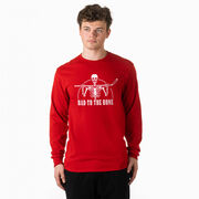 Hockey Tshirt Long Sleeve - Bad To The Bone