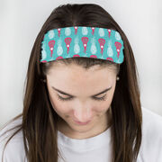 Girls Lacrosse Multifunctional Headwear - Lax Pineapples RokBAND