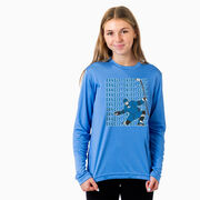 Hockey Long Sleeve Performance Tee - Dangle Snipe Celly Player