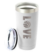 Volleyball 20 oz. Double Insulated Tumbler - LOVE