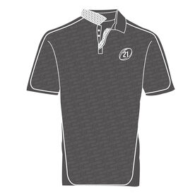 Custom Team Short Sleeve Polo Shirt - Football Retro