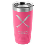 Baseball 20 oz. Double Insulated Tumbler - Crossed Bats Icon