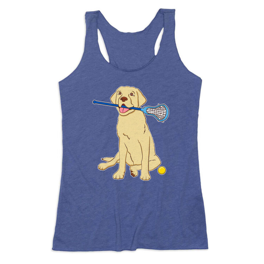 Girls Lacrosse Women's Everyday Tank Top - Chase The Lax Dog