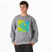 Tennis Crewneck Sweatshirt - Let's Raise A Racket