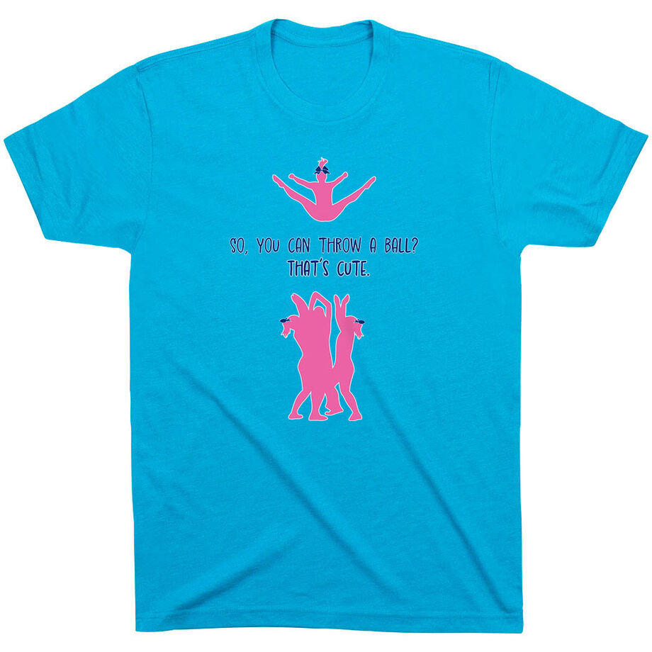Cheerleading Short Sleeve T-Shirt - That's Cute