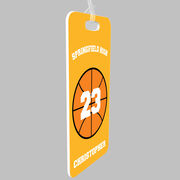 Basketball Bag/Luggage Tag - Basketball Team Ball