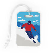 Skiing Bag/Luggage Tag - Ski Hard