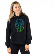 Hockey Hooded Sweatshirt - Have An Ice Day Smiley
