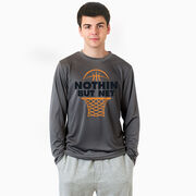 Basketball Long Sleeve Performance Tee - Nothin But Net