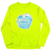 Volleyball Long Sleeve Performance Tee - Serve's Up
