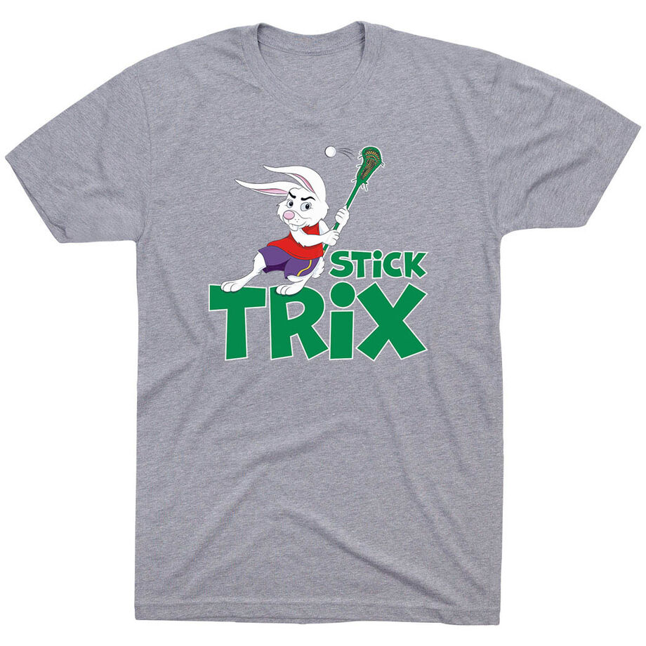 Guys Lacrosse Short Sleeve T-Shirt - Stick Tricks