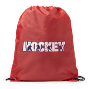 Hockey Drawstring Backpack - Hockey Life 