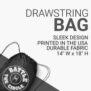 Wrestling Drawstring Backpack - Battle In Circle