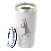 Tennis 20 oz. Double Insulated Tumbler - Male Silhouette