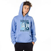 Hockey Hooded Sweatshirt - Survival of the Fittest