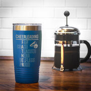 Cheerleading 20 oz. Double Insulated Tumbler - Cheerleading Father Words