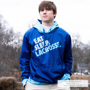 Guys Lacrosse Gameday Hoodie - Eat Sleep Lacrosse