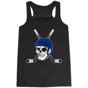  Hockey Flowy Racerback Tank Top - Chill to the Bone