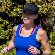 Running Comfort Performance Visor - Black