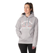 Hockey Hooded Sweatshirt - Loud and Proud Hockey Mom