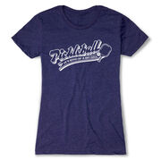 Pickleball Women's Everyday Tee - Kind Of A Big Dill [Adult Medium/Storm Indigo] - SS