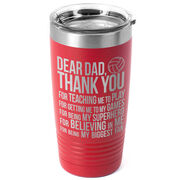 Volleyball 20 oz. Double Insulated Tumbler - Dear Dad