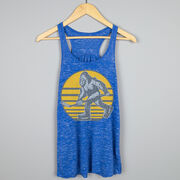 Hockey Flowy Racerback Tank Top - BigSkate