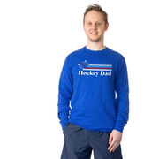 Hockey Tshirt Long Sleeve - Hockey Dad Sticks