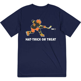 Hockey Short Sleeve Performance Tee - Hat-Trick or Treat