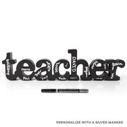 Teacher Wood Words Ready to Autograph