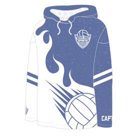 ChalkTalk Custom Team Hoodie - Volleyball Fired Up