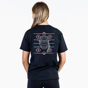 Hockey T-Shirt Short Sleeve - Game Time Girl (Back Design)