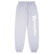 Gymnastics Fleece Sweatpants - Gymnastics Script