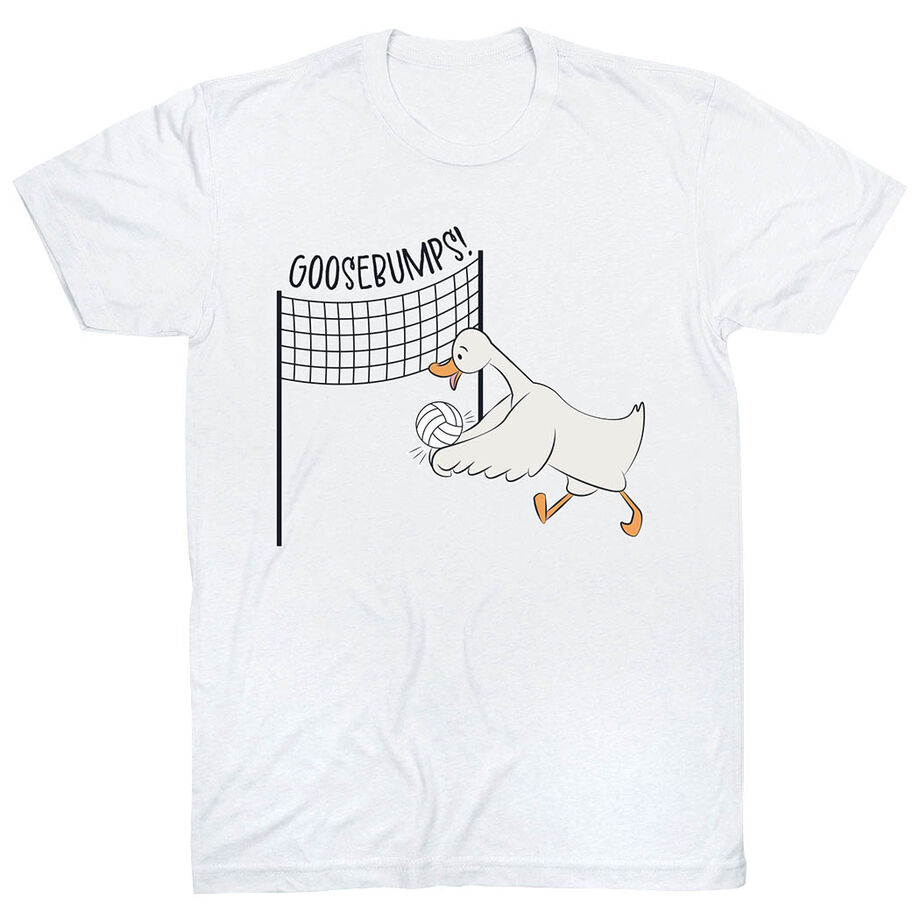 Volleyball Short Sleeve T-Shirt - Goosebumps