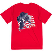 Hockey Short Sleeve Performance Tee - Hockey Eagle